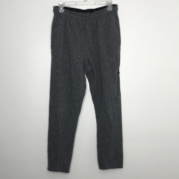 Reebok Drawstring Gray Sweatpants - Picture 1 of 6